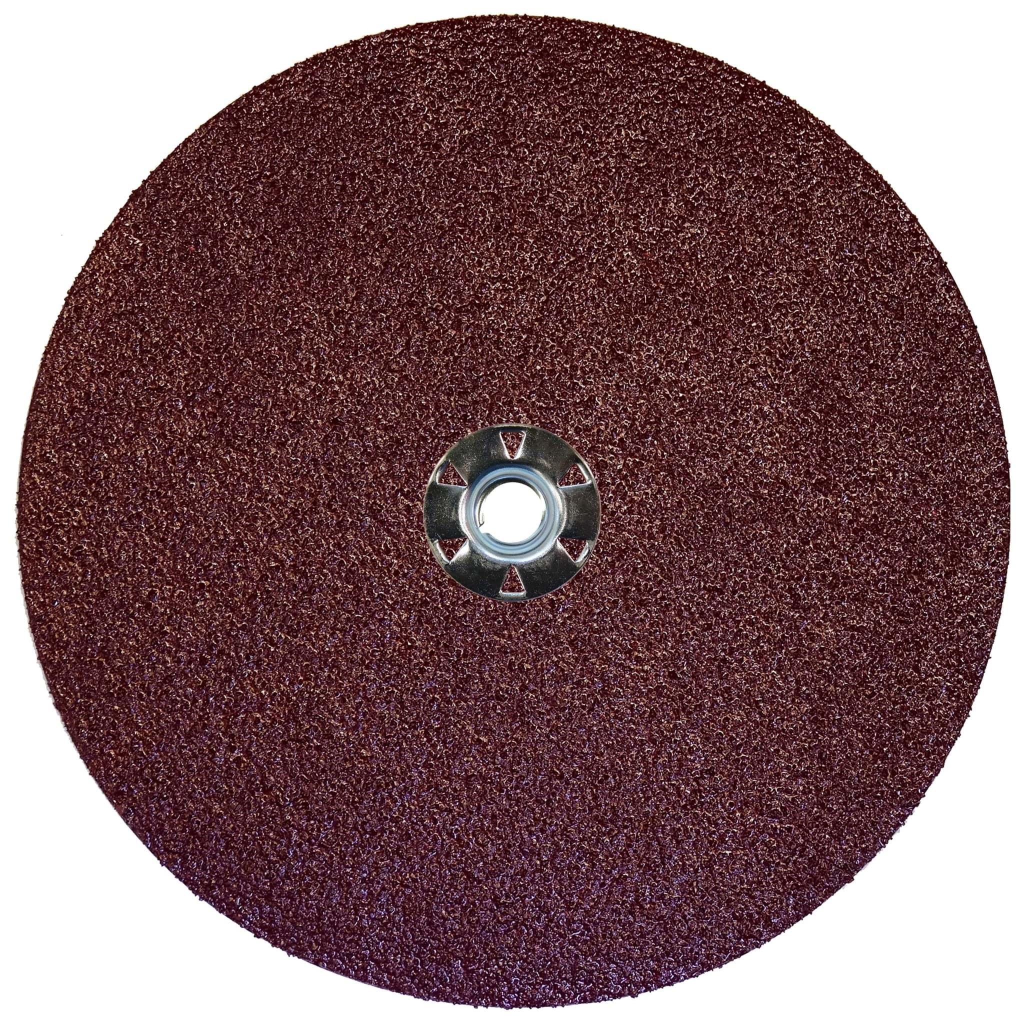 Picture of 9" Wolverine AO Resin Fiber Disc 36AO Grit 5/8-11 UNC