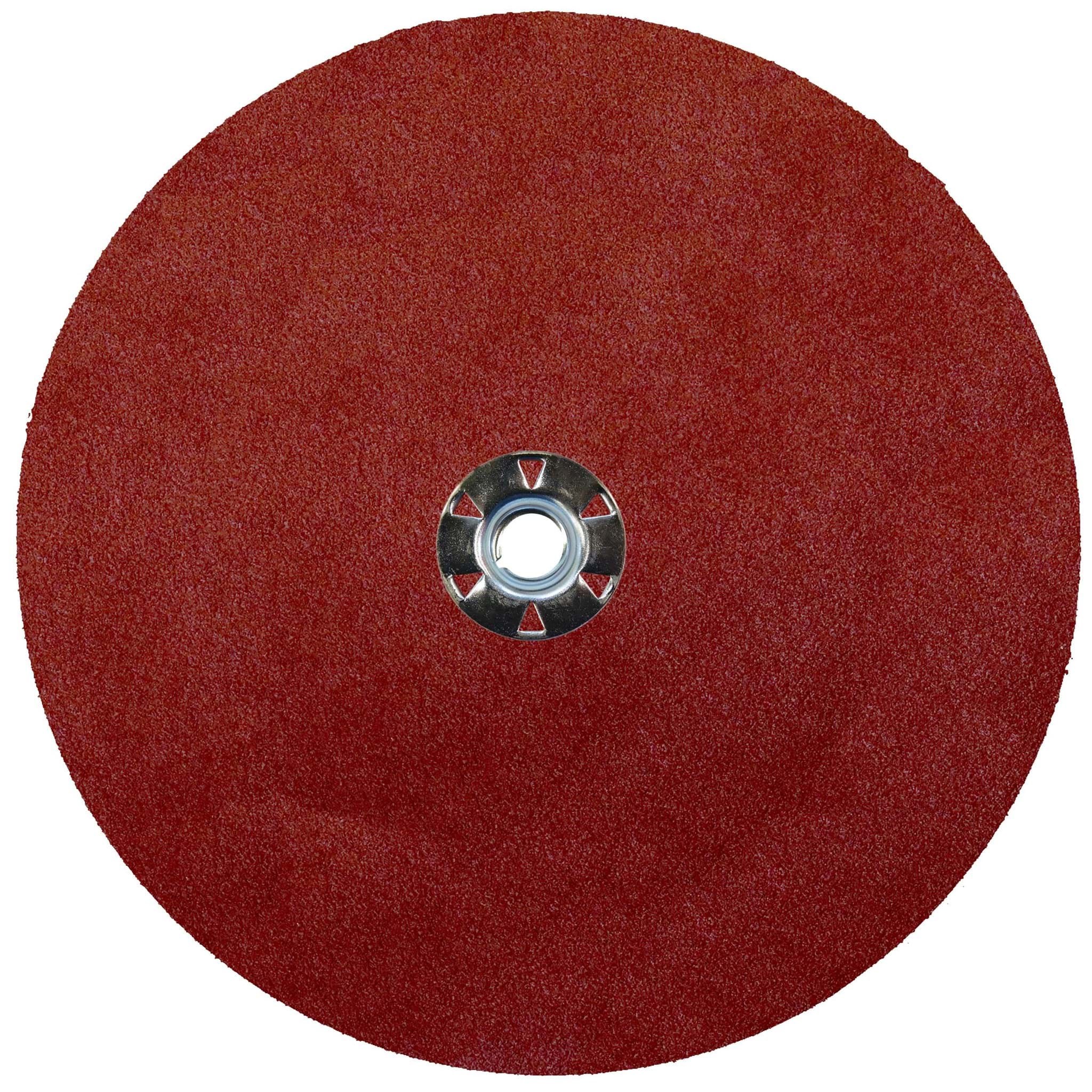 Picture of 9" Wolverine AO Resin Fiber Disc 80AO Grit 5/8-11 UNC