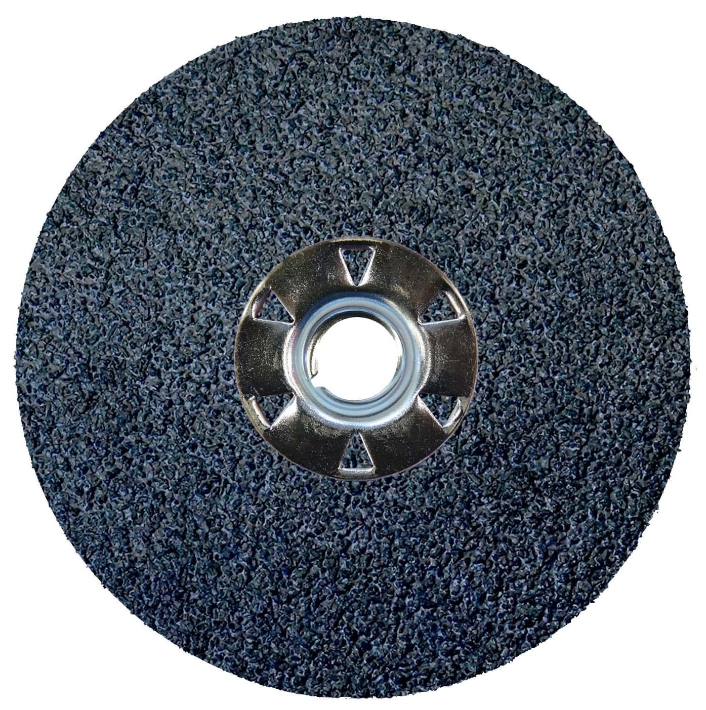 Picture of 4-1/2" Wolverine Zirc Resin Fiber Disc 24Z Grit 5/8-11 UNC
