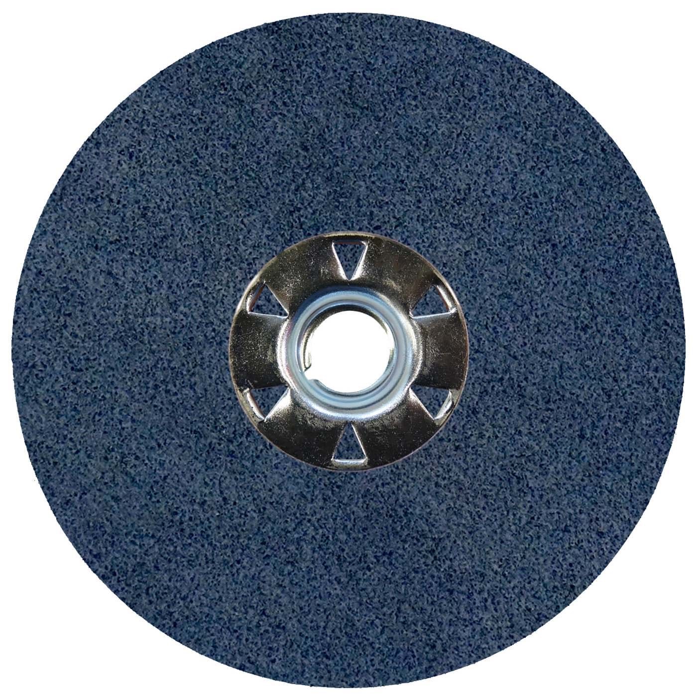 Picture of 4-1/2" Wolverine Zirc Resin Fiber Disc 80Z Grit 5/8-11 UNC