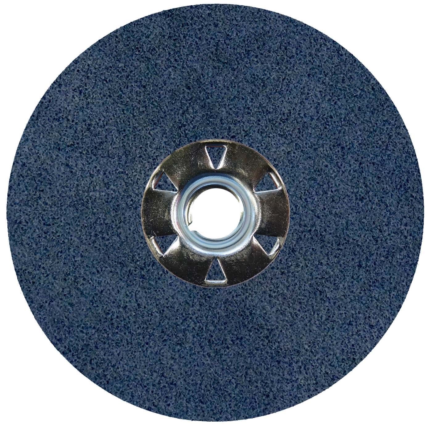 Picture of 4-1/2" Wolverine Zirc Resin Fiber Disc 100Z Grit 5/8-11 UNC