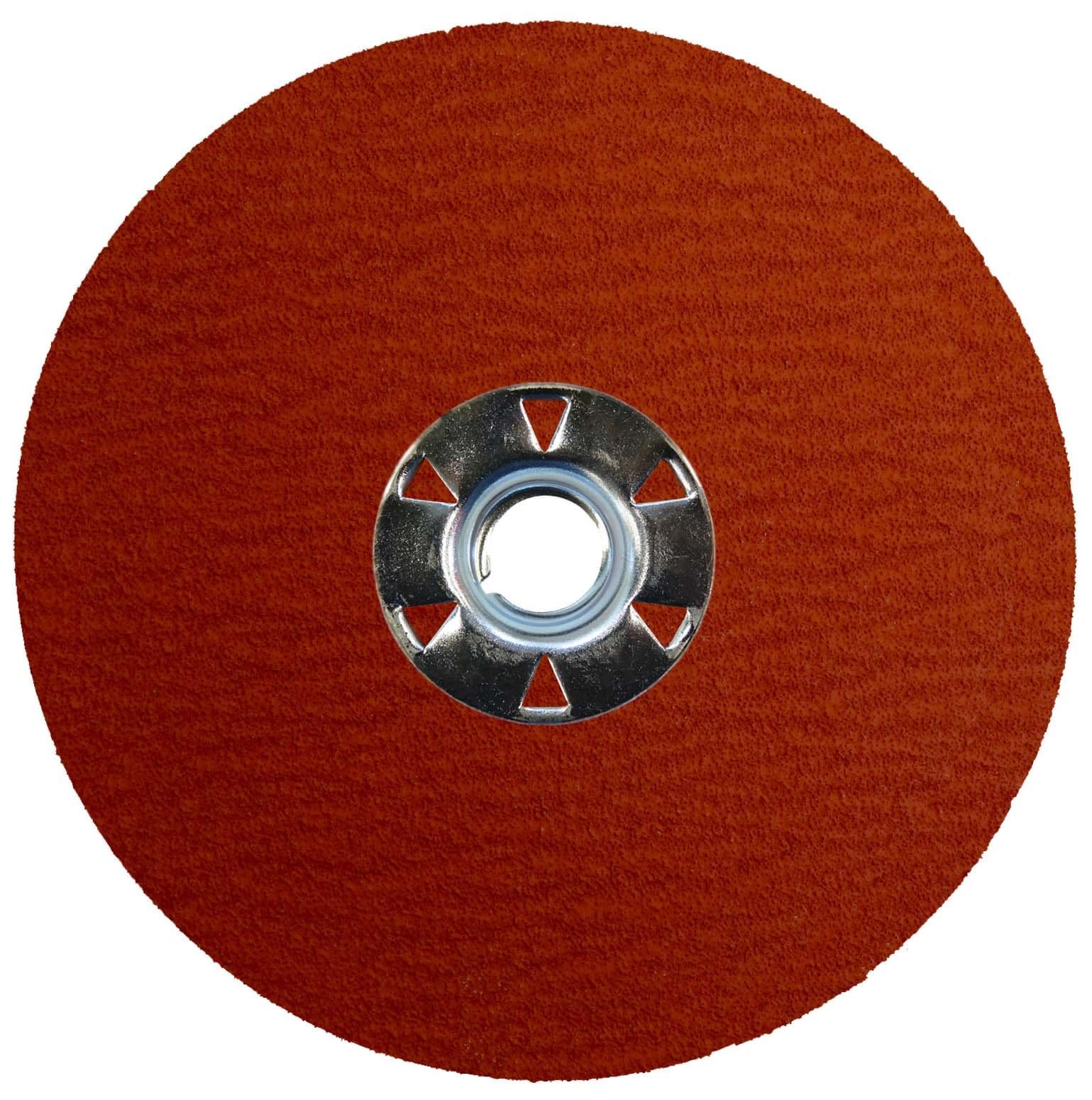 Picture of 5" Tiger Ceramic Resin Fiber Disc 80C Grit 5/8-11 UNC