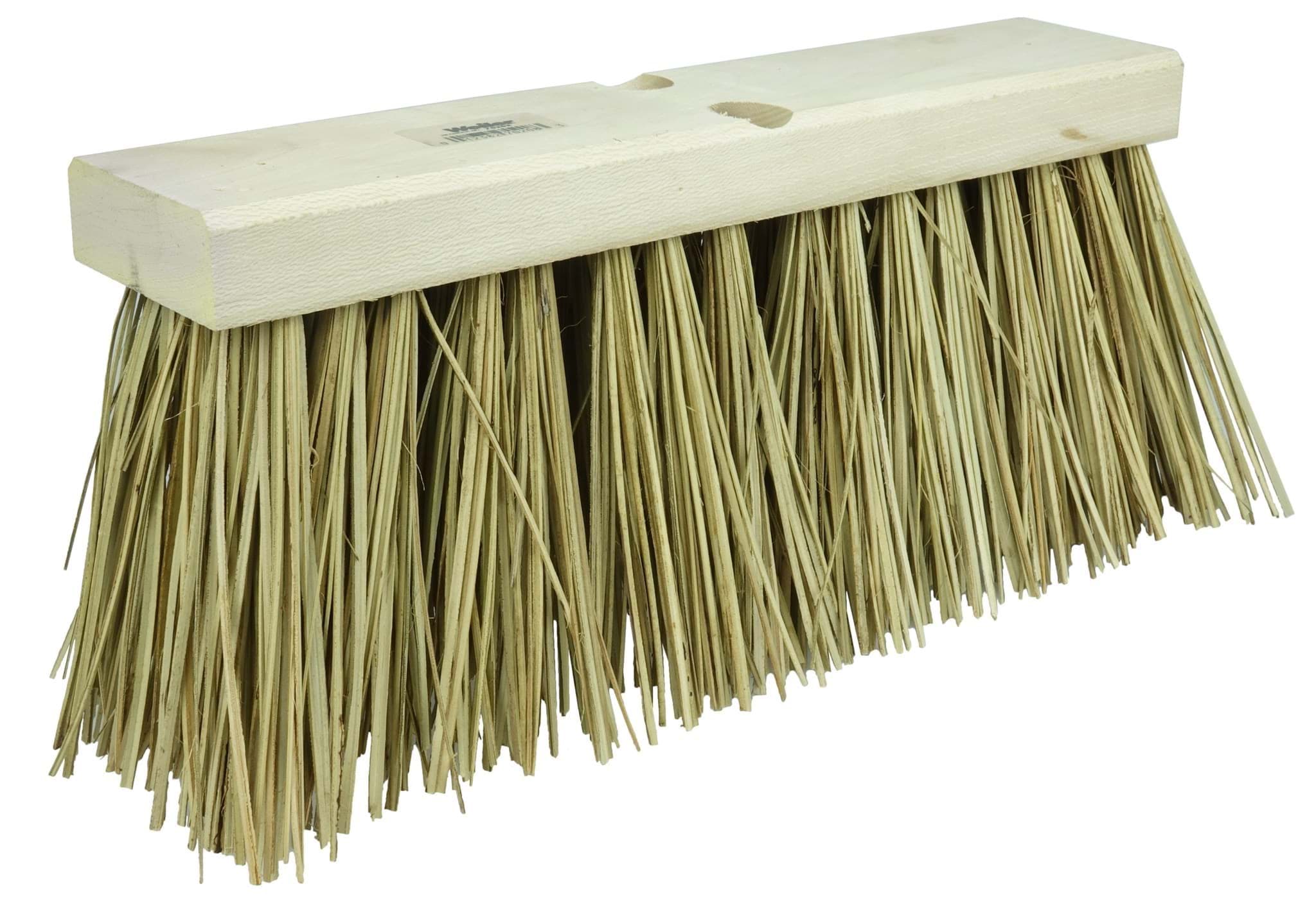 Picture of 16" Street Broom, 6-1/4" Trim Length, Natural Palmyra Fill