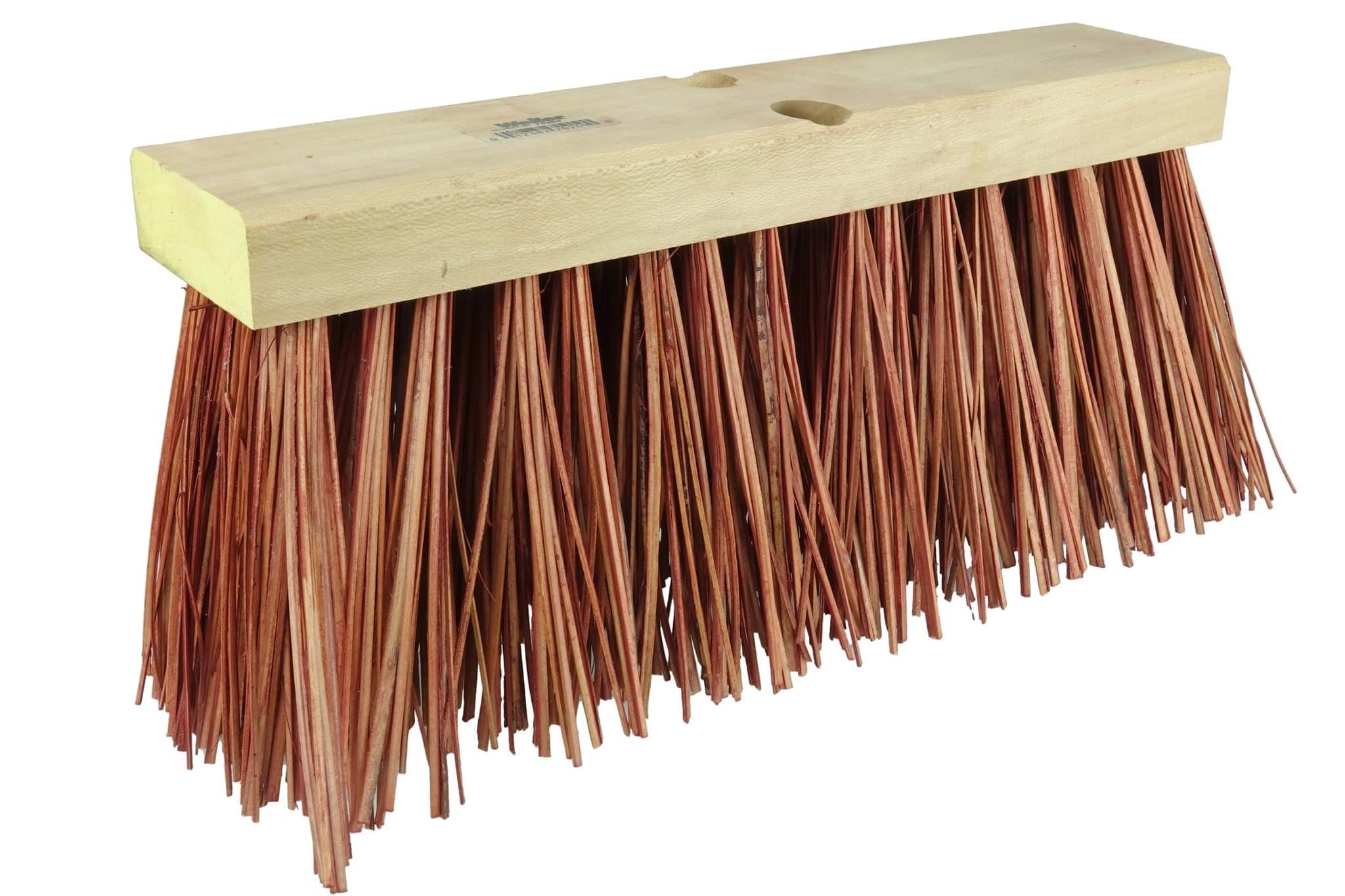 Picture of 16" Street Broom, 6-1/4" Trim Length, Dyed Palmyra Fill
