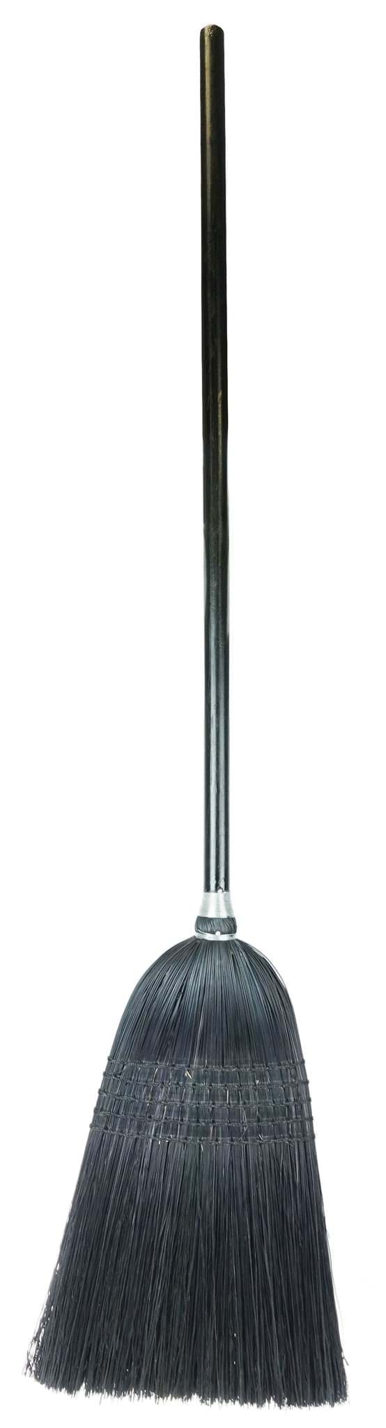 Picture of Light Industrial Upright Broom, 100% Black Corn Fill, 56" Overall Length