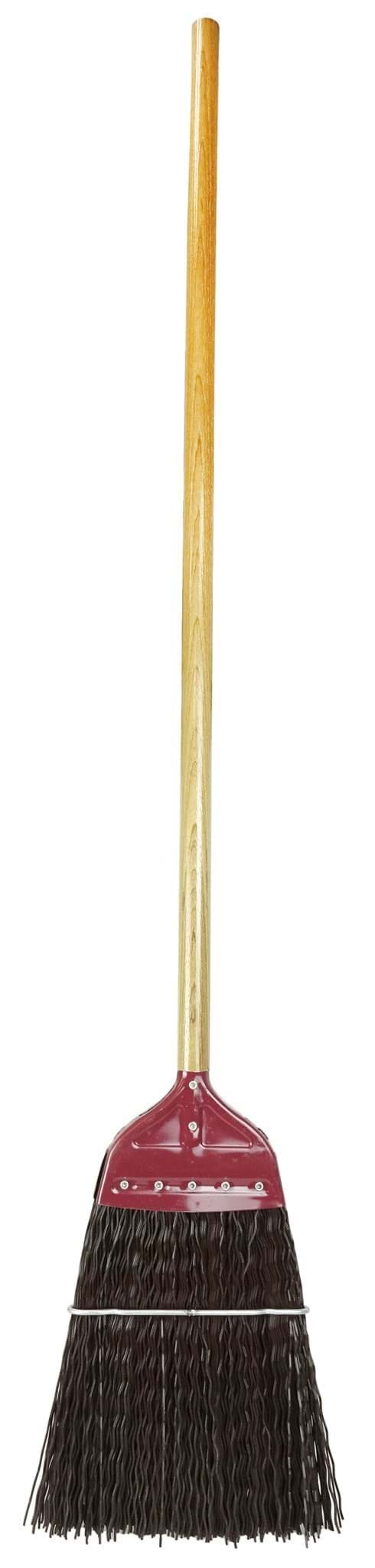 Picture of Metal Cap Upright Broom, Brown Poly Fill, 55" Overall Length