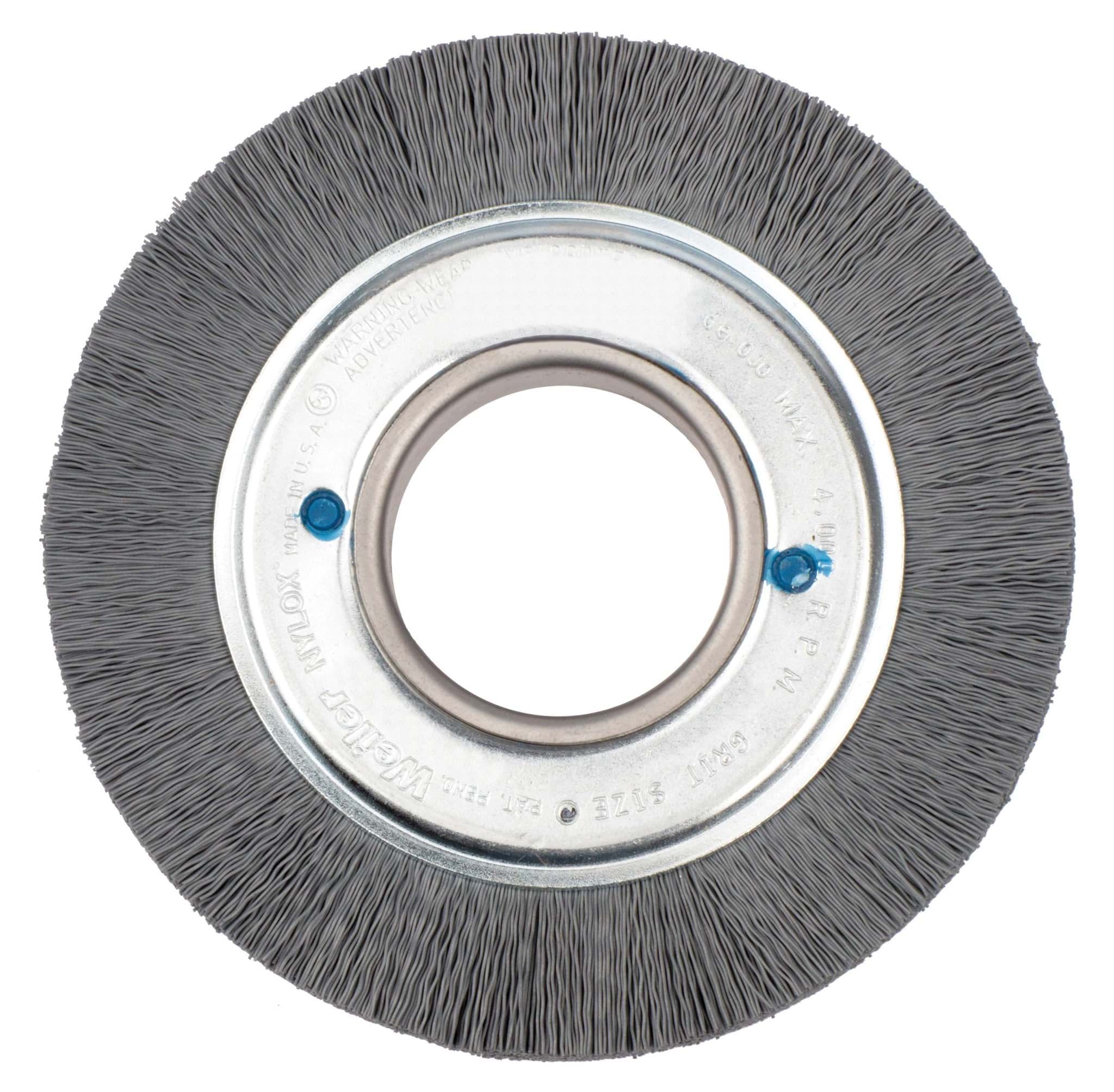 Picture of 6" Crimped Filament Nylox Wheel, .018/500SC Fill, 2" Arbor Hole