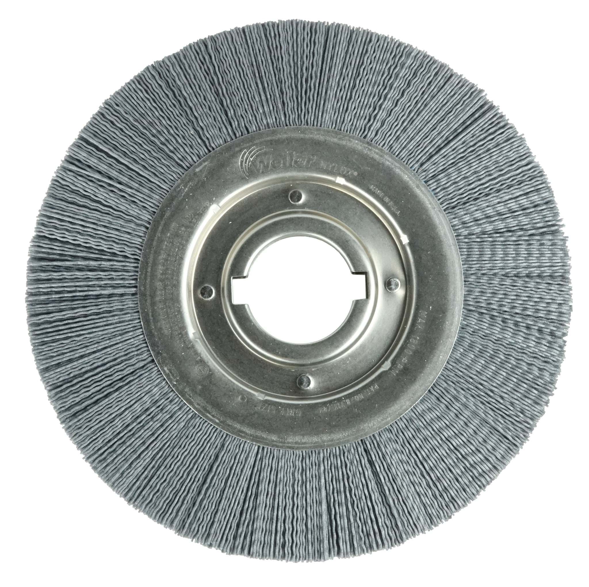 Picture of 10" Crimped Filament Nylox Wheel, .022/320SC Fill, 2" Arbor Hole, Composite Metal Hub