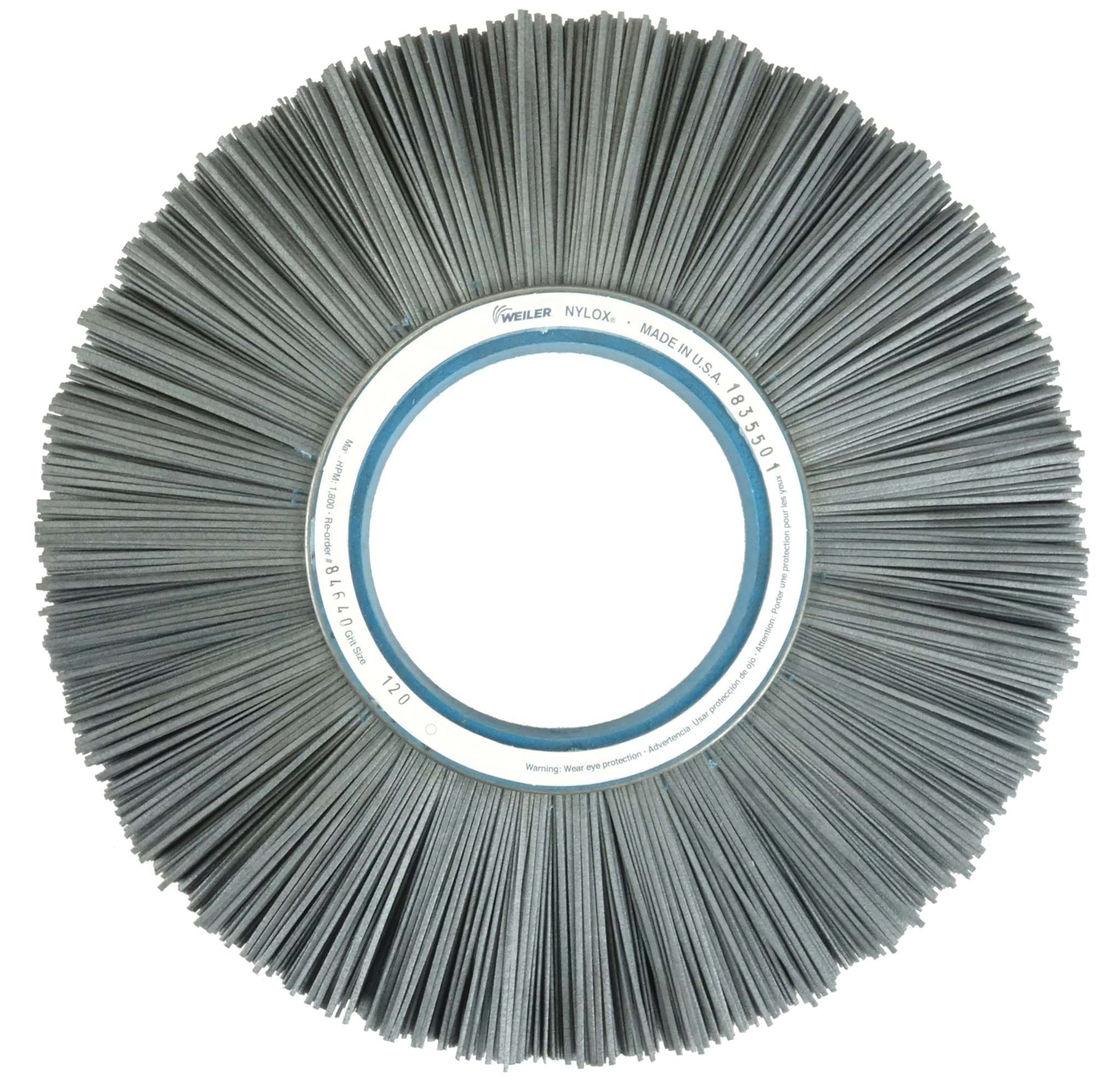 Picture of 14" Rectangular Filament Nylox Wheel, 120SC Fill, 5-1/4" Arbor Hole