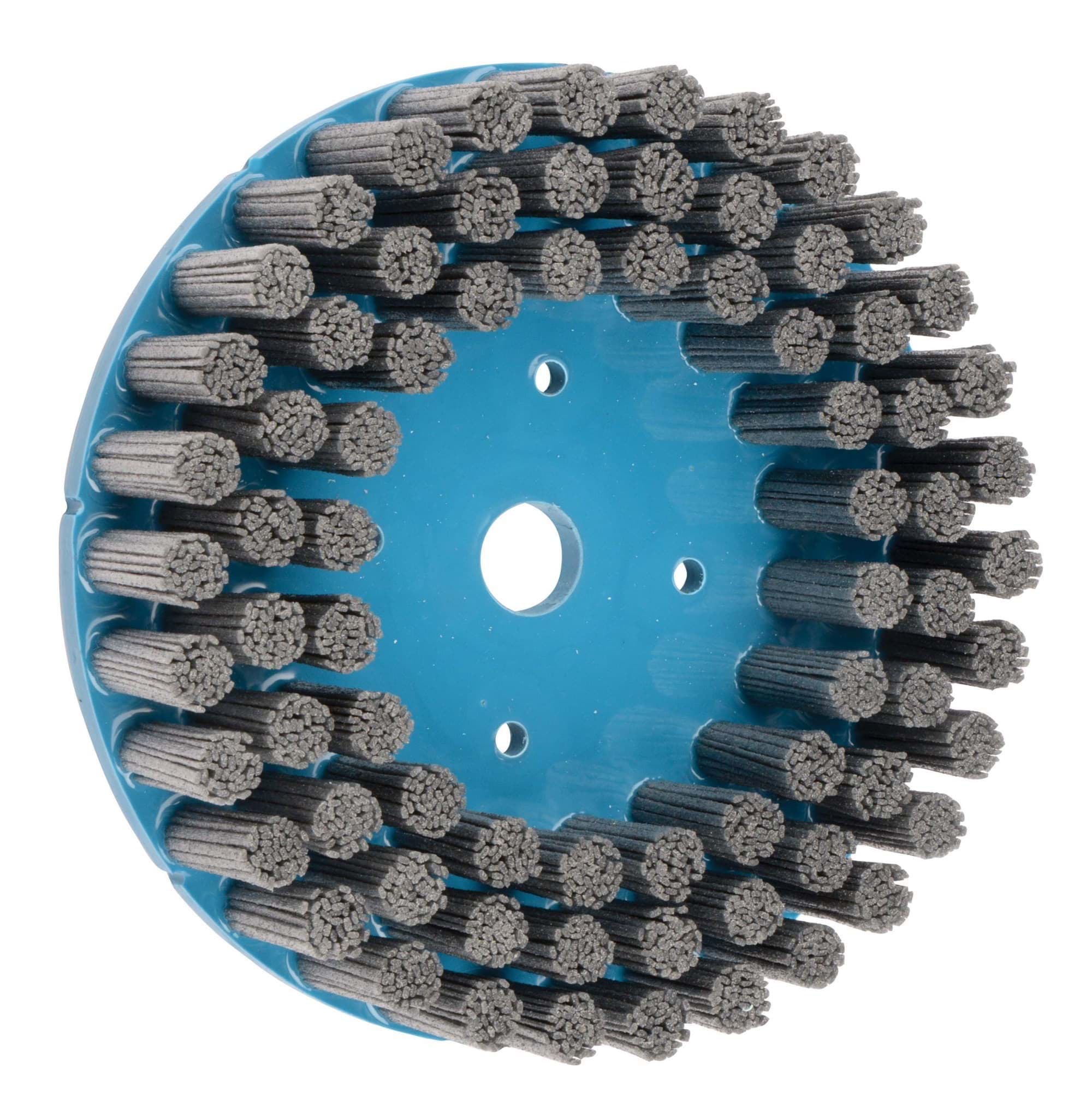 Picture of 8" Nylox Disc Brush, Rectangular Filament, 120SC Fill, 7/8" Arbor Hole