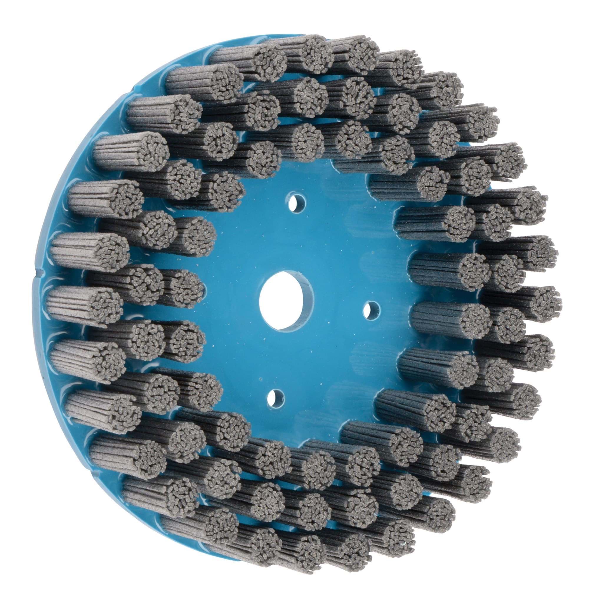 Picture of 8" Nylox Disc Brush, Rectangular Filament, 80SC Fill, 7/8" Arbor Hole