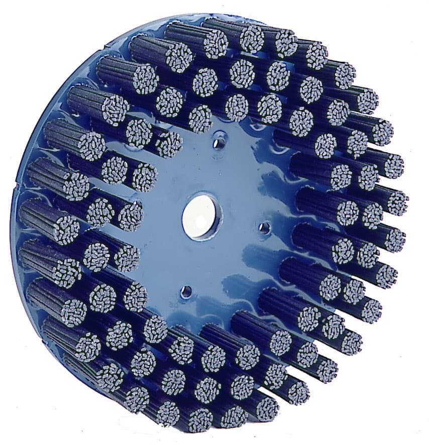 Picture of 10" Nylox Disc Brush, Rectangular Filament, 80SC Fill, 7/8" Arbor Hole