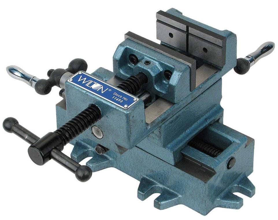 Picture of 8" Cross Slide Drill Press Vise