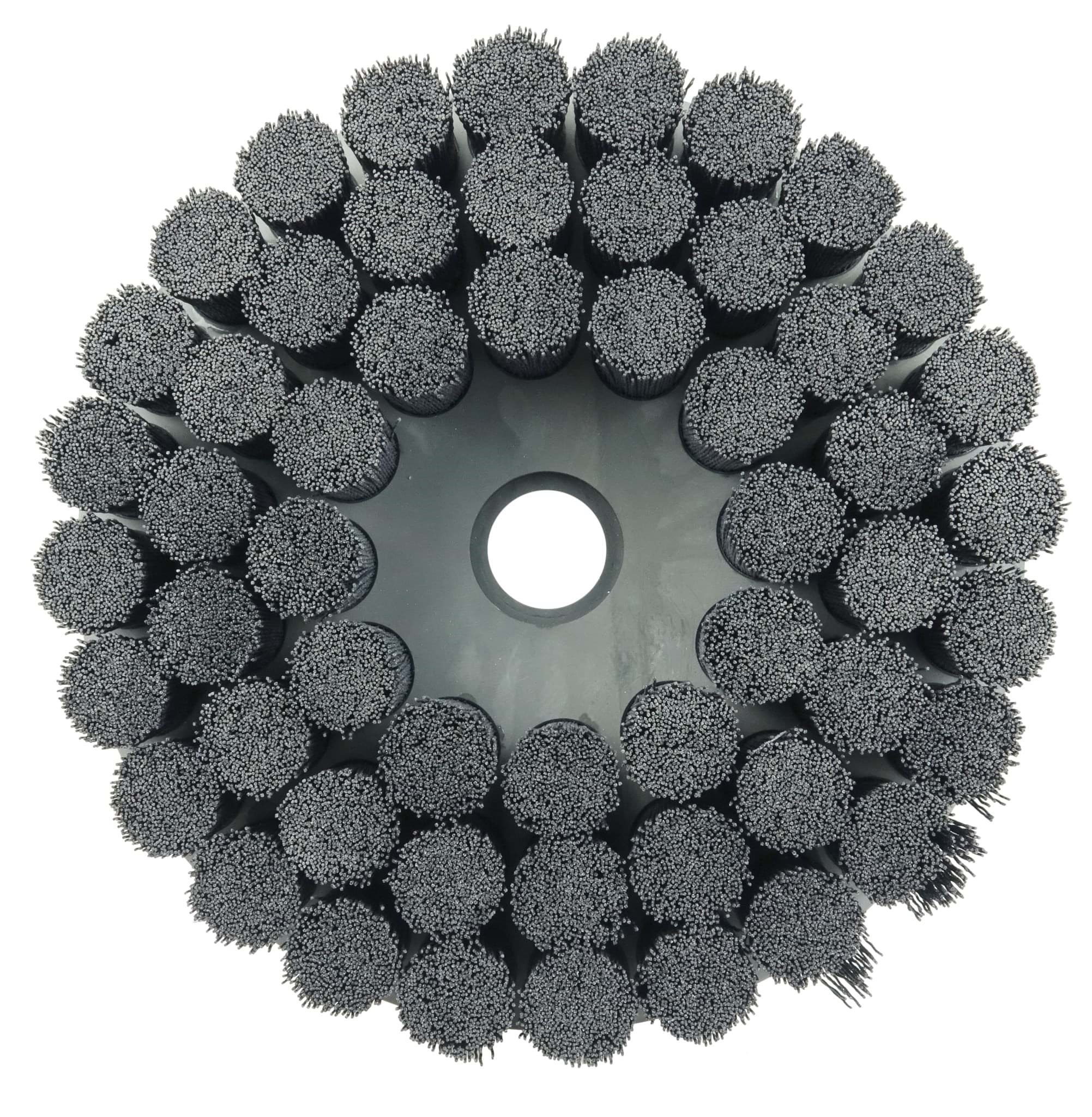 Picture of Burr-Rx 10" Shell-Mill Holder Disc Brush, .026/120CG Crimped Fill