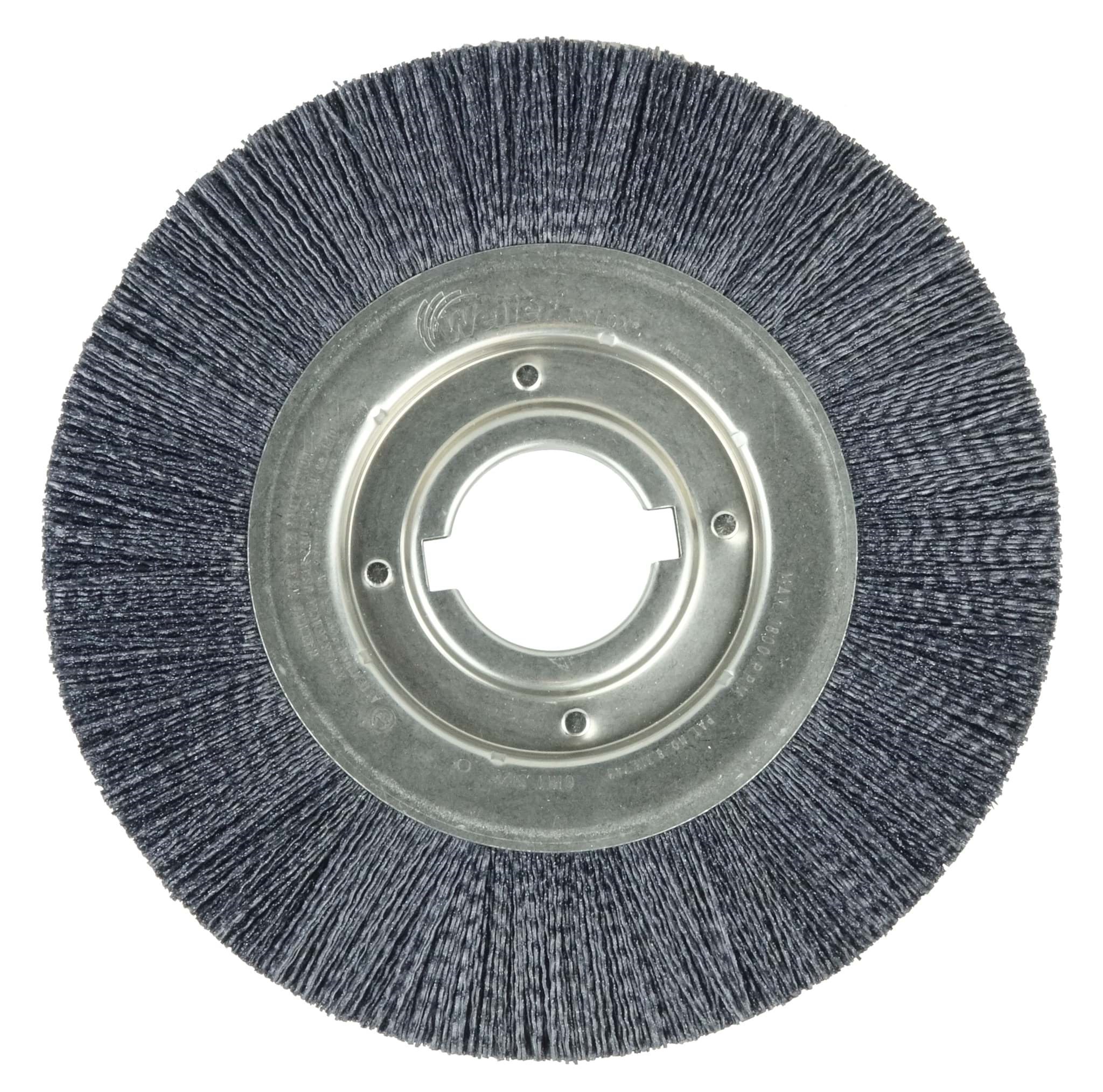 Picture of Burr-Rx 10" Crimped Filament Wheel Brush, .026/120CG Fill, 2" Arbor Hole