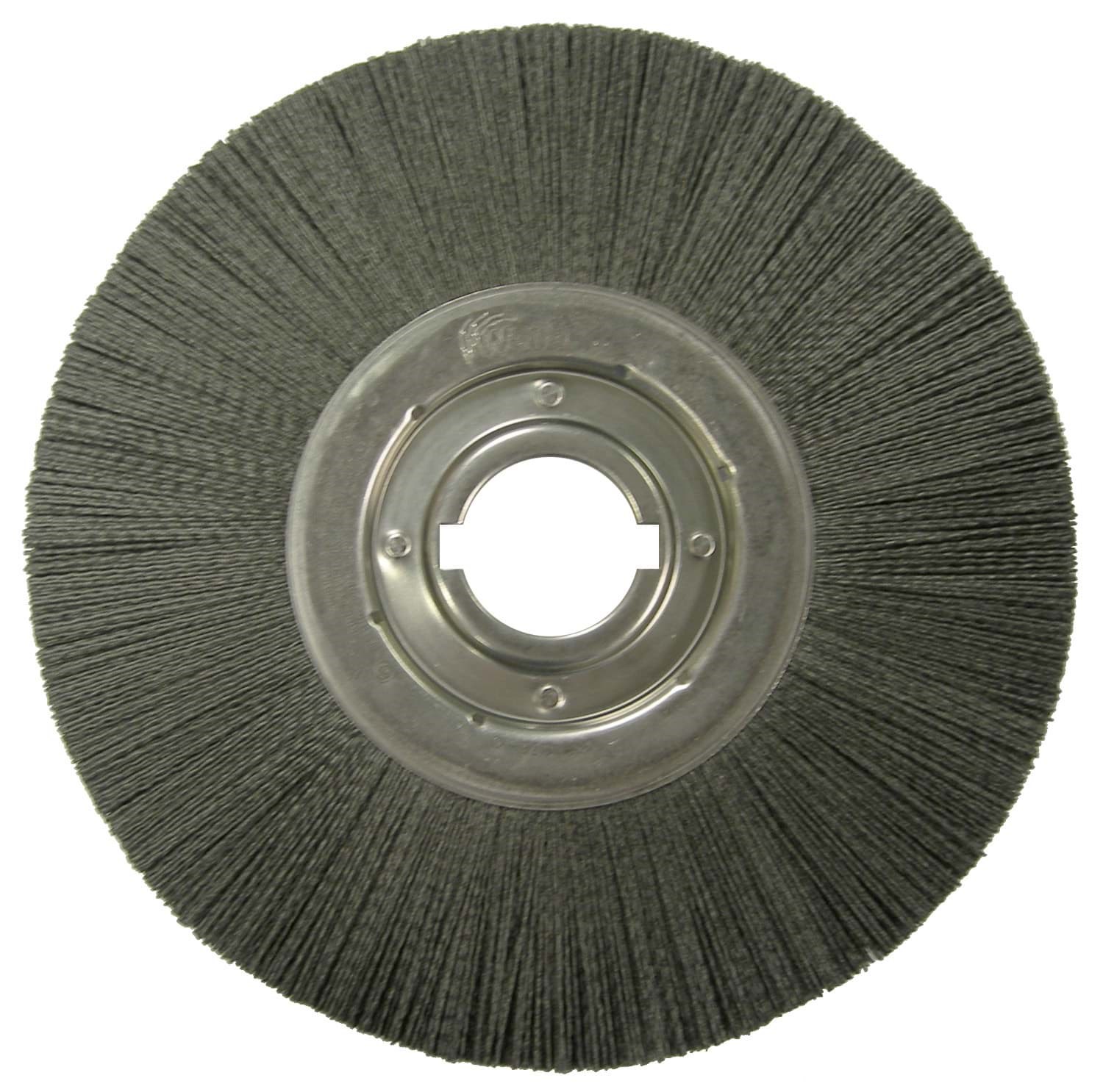 Picture of Burr-Rx 14" Crimped Filament Wheel Brush, .043/120CG Fill, 2" Arbor Hole