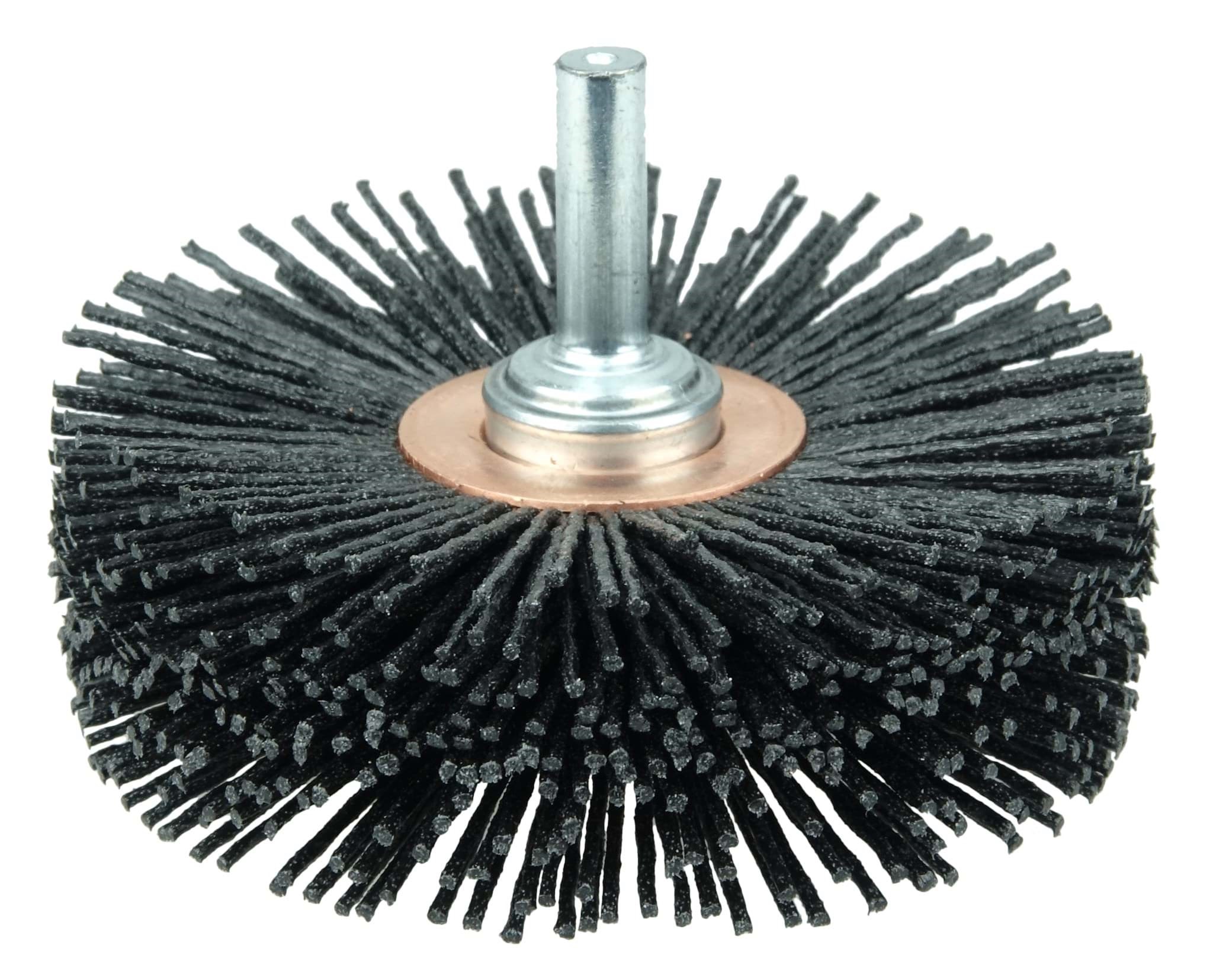 Picture of FME-Compliant Black Nylox Conflex Brush, .043/120CG Crimped Fill, Use with 60006 Die Grinder