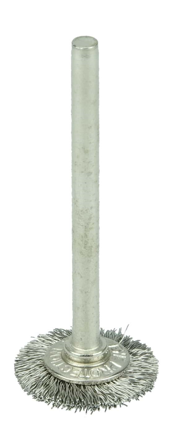 Picture of 5/8" Miniature Wire Wheel, .005" Stainless Steel Fill, 1/8" Stem