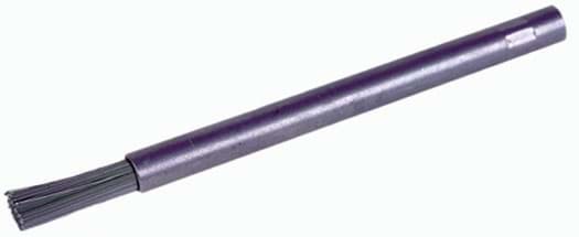 Picture of 1/4" Dia Pencil End Brush, .0104" Stainless Steel Wire Fill, 3/4" Trim Length, 3-3/4" Overall Length