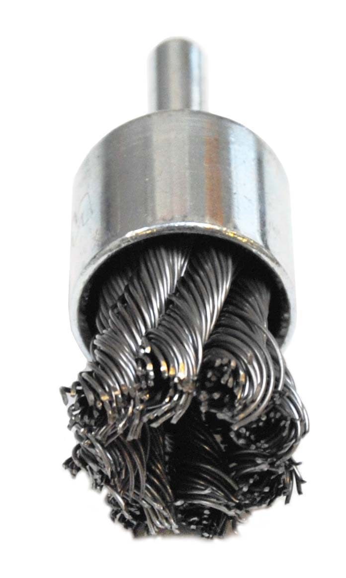 Picture of 3/4" Knot Wire End Brush, .020" Steel Fill, Vending Ready