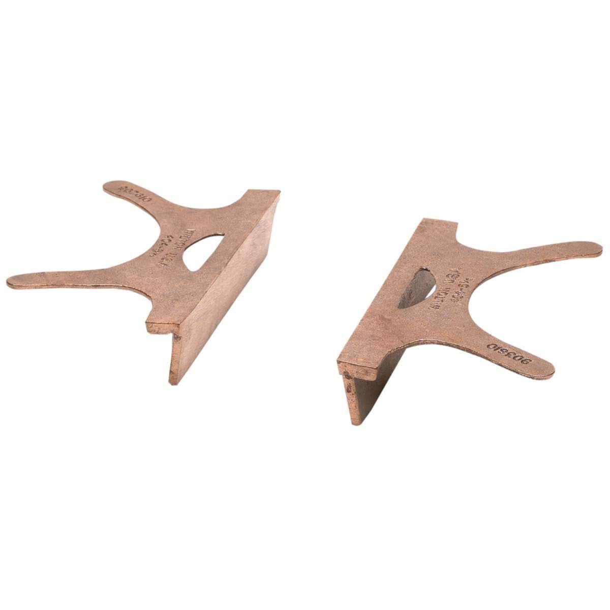 Picture of 404-4.5, Copper Jaw Caps, 4-1/2" Jaw Width