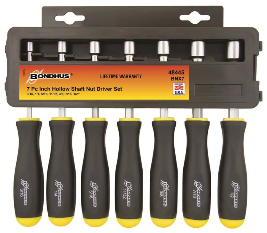 Picture of Set 7 Hollow Shaft Nut Driver 3/16-1/2"