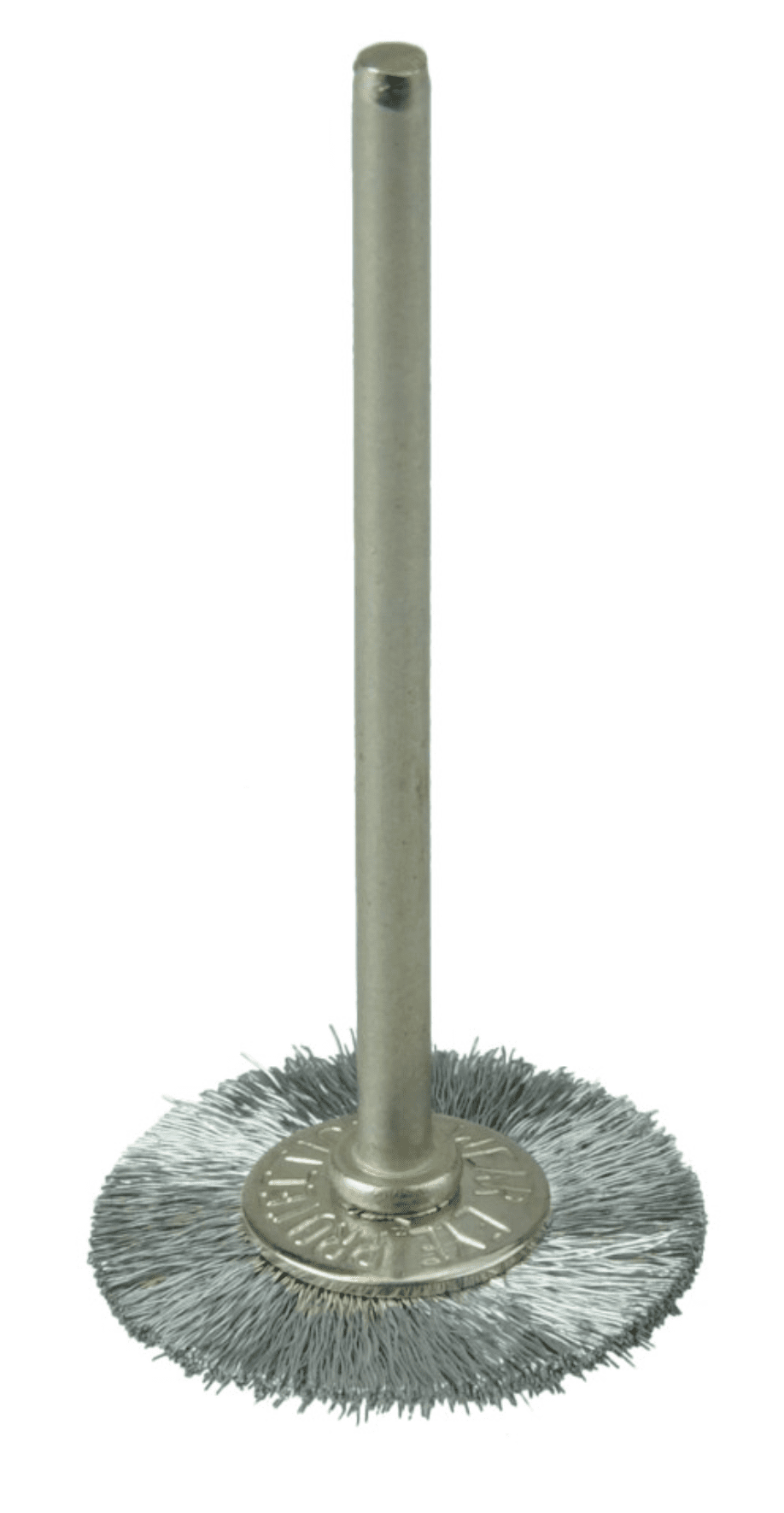 Picture of 3/4" Miniature Wire Wheel, .005" Steel Fill, 3/32" Stem