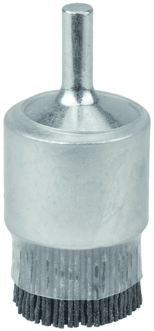 Picture of 1" Burr-Rx End Brush, Coated Cup, .055/80 CG