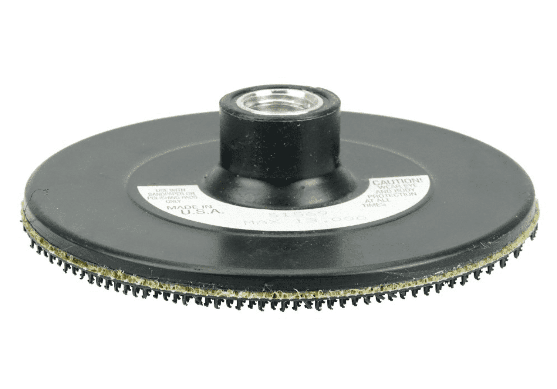 Picture of 4-1/2" Back-up Pad for Hook & Loop Surface Conditioning Disc, 5/8"-11 UNC Nut
