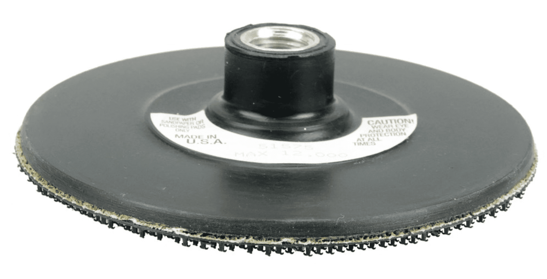 Picture of 5" Back-up Pad for Hook & Loop Surface Conditioning Disc, 5/8"-11 UNC Nut