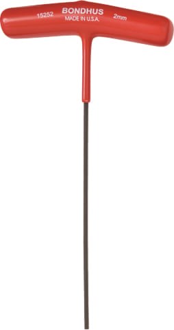 Picture of 2.0mm Hex T-Handle 6" Length