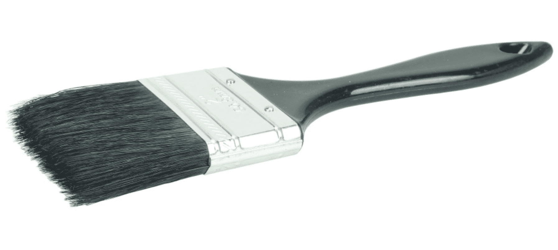 Picture of 2" Industrial Varnish Brush, Black China Bristle, 2" Trim Length, Blue Plastic Handle