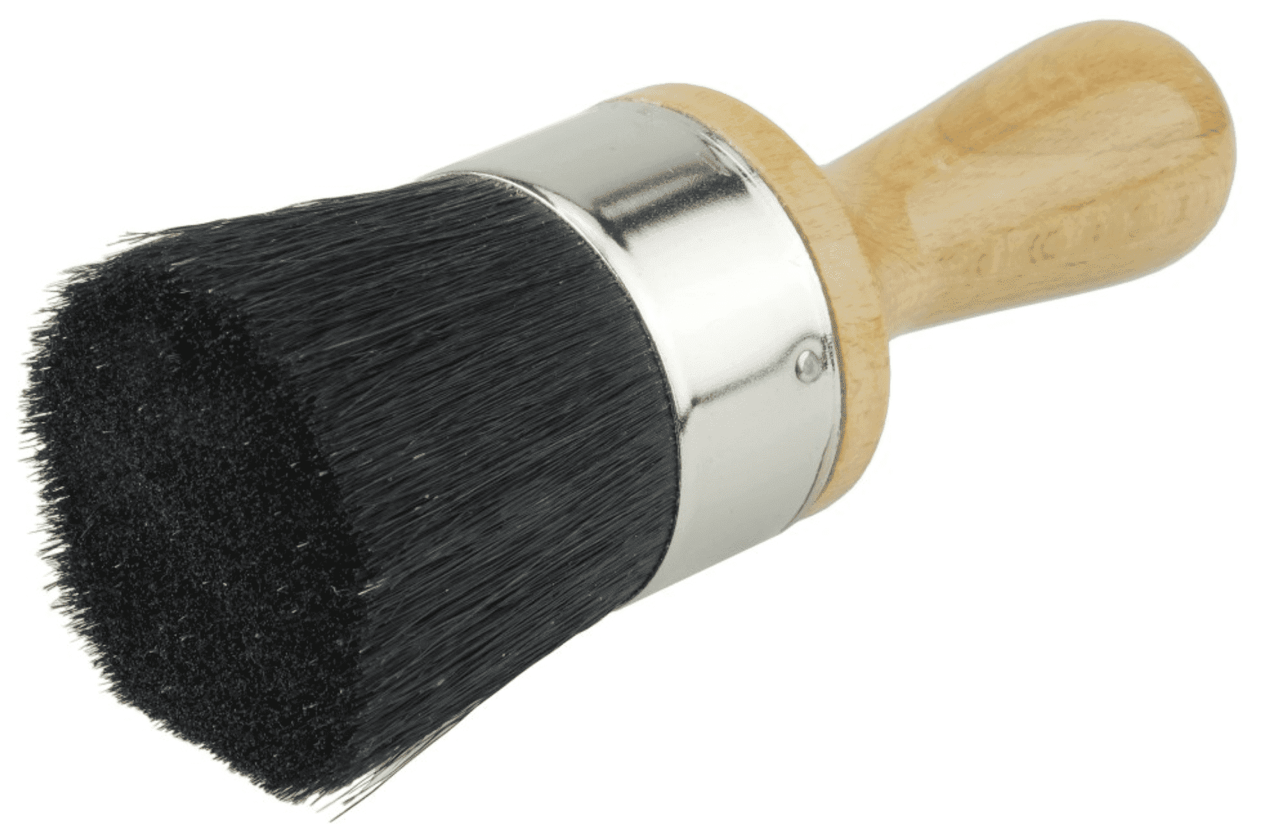 Picture of 2" Stencil Brush, China Bristle, 1-3/4" Trim Length, Lacquered Wood Handle