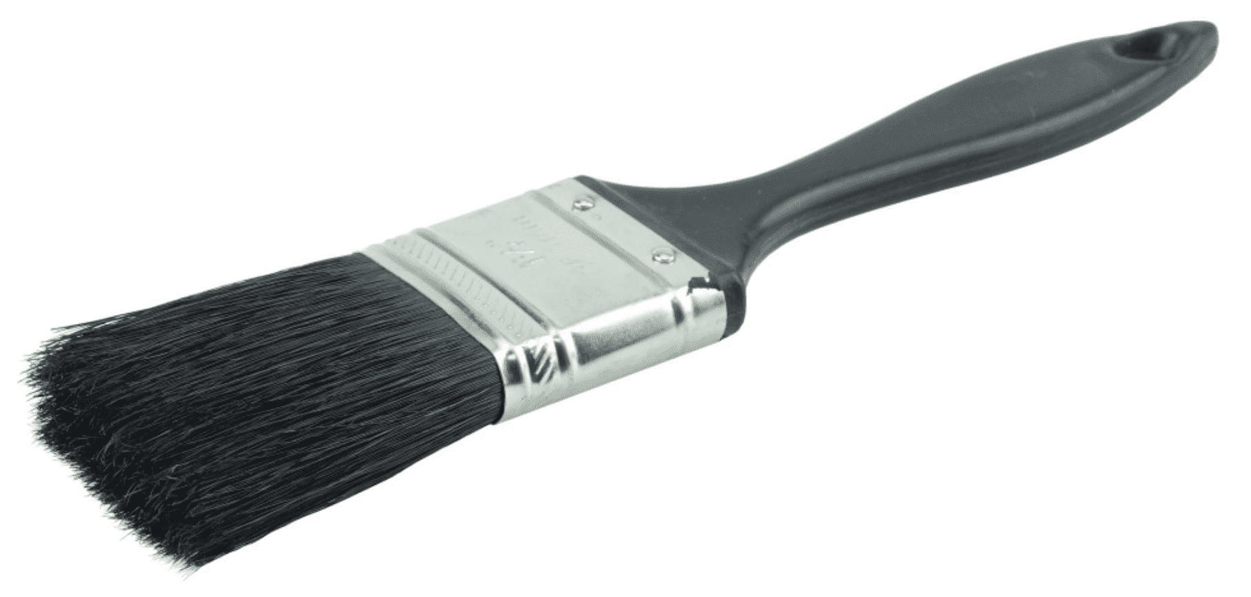 Picture of 1-1/2" Industrial Varnish Brush, Black China Bristle, 2" Trim Length, Blue Plastic Sash