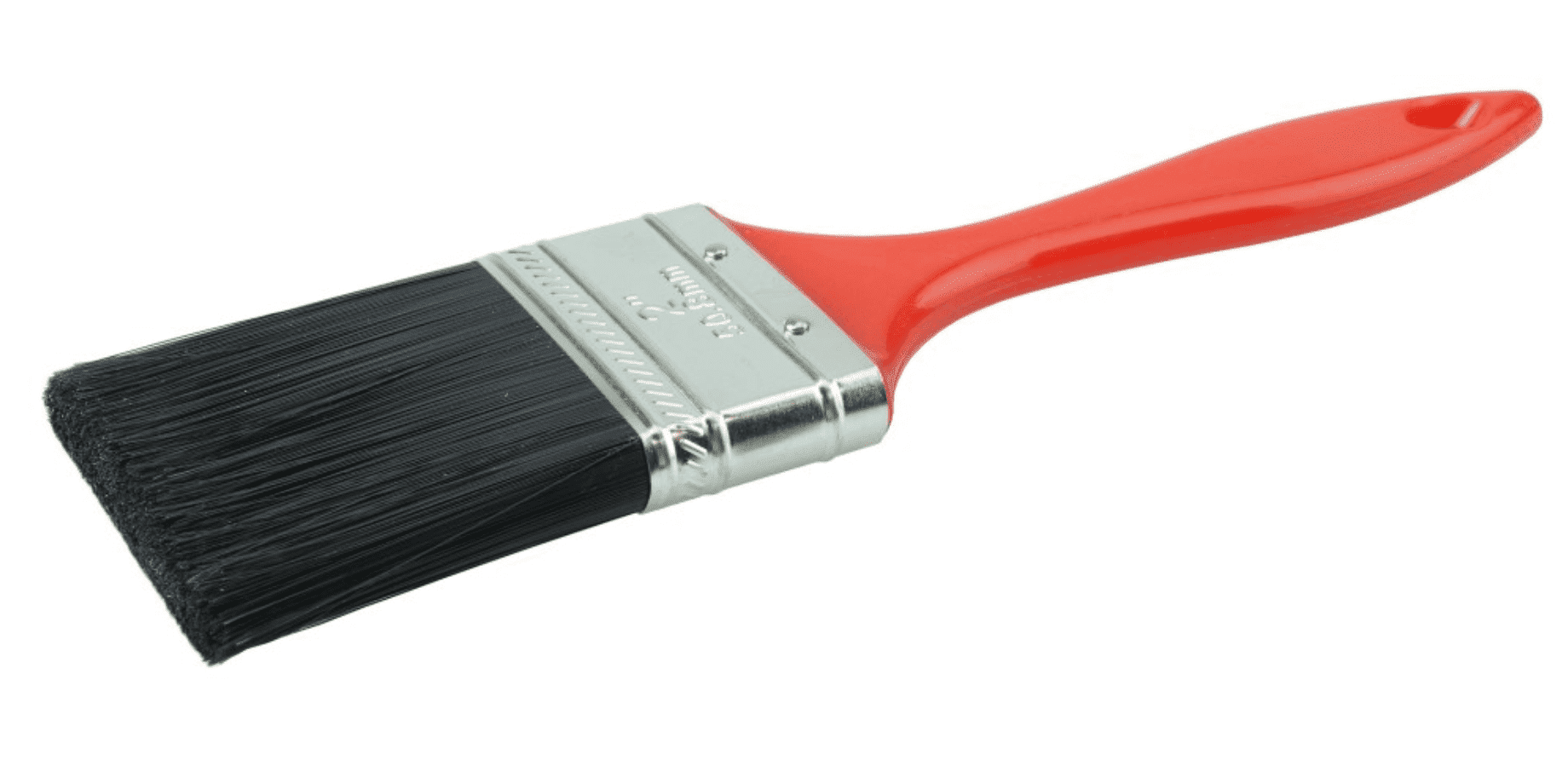 Picture of Vortec Pro 2" Disposable Chip & Oil Brush, Black Synthetic, 1-3/4" Trim Length, Plastic Handle