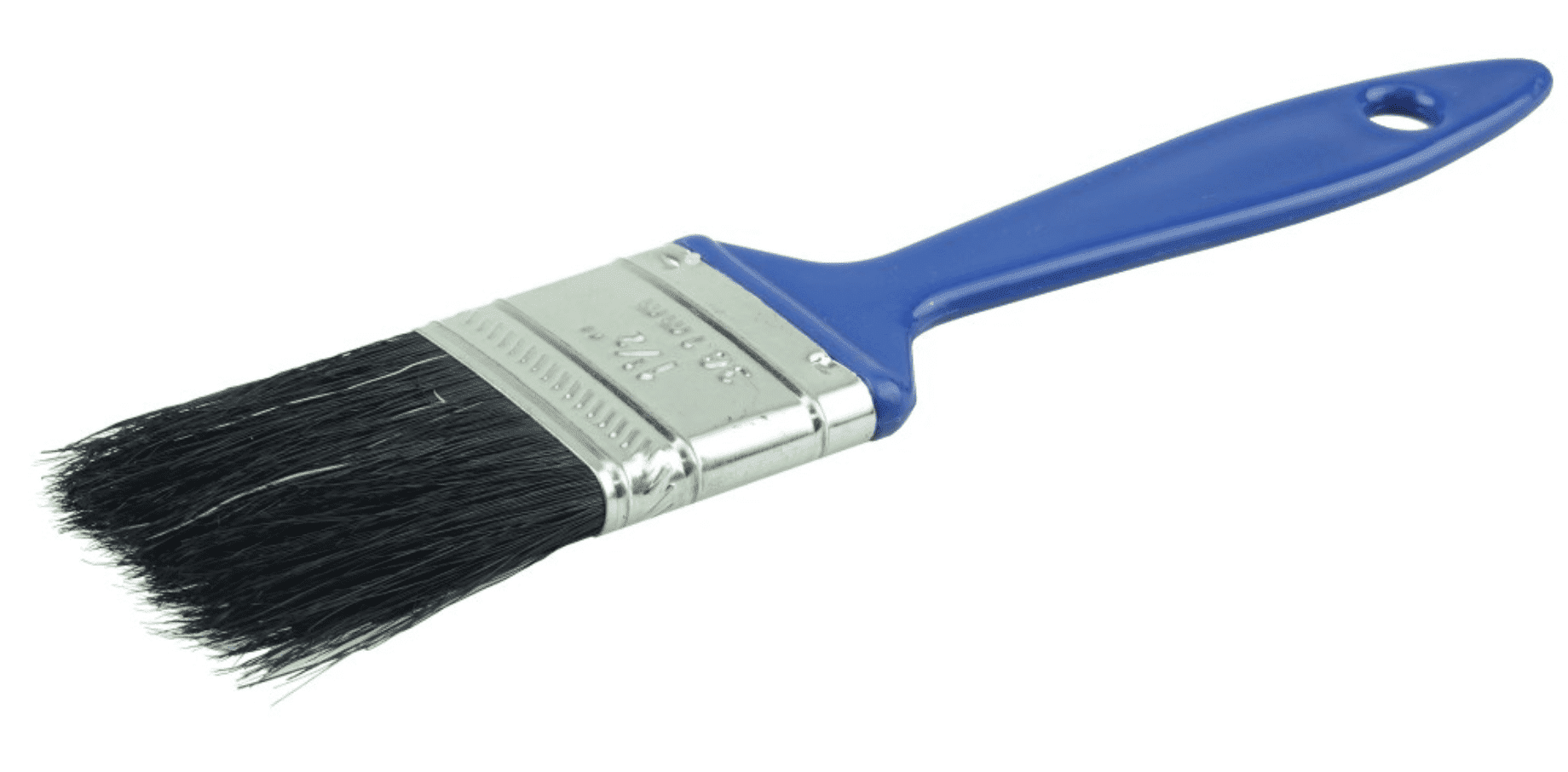 Picture of 1-1/2" Vortec Pro Chip & Oil Brush, Black Bristle, 1-5/8" Trim Length, Plastic Handle