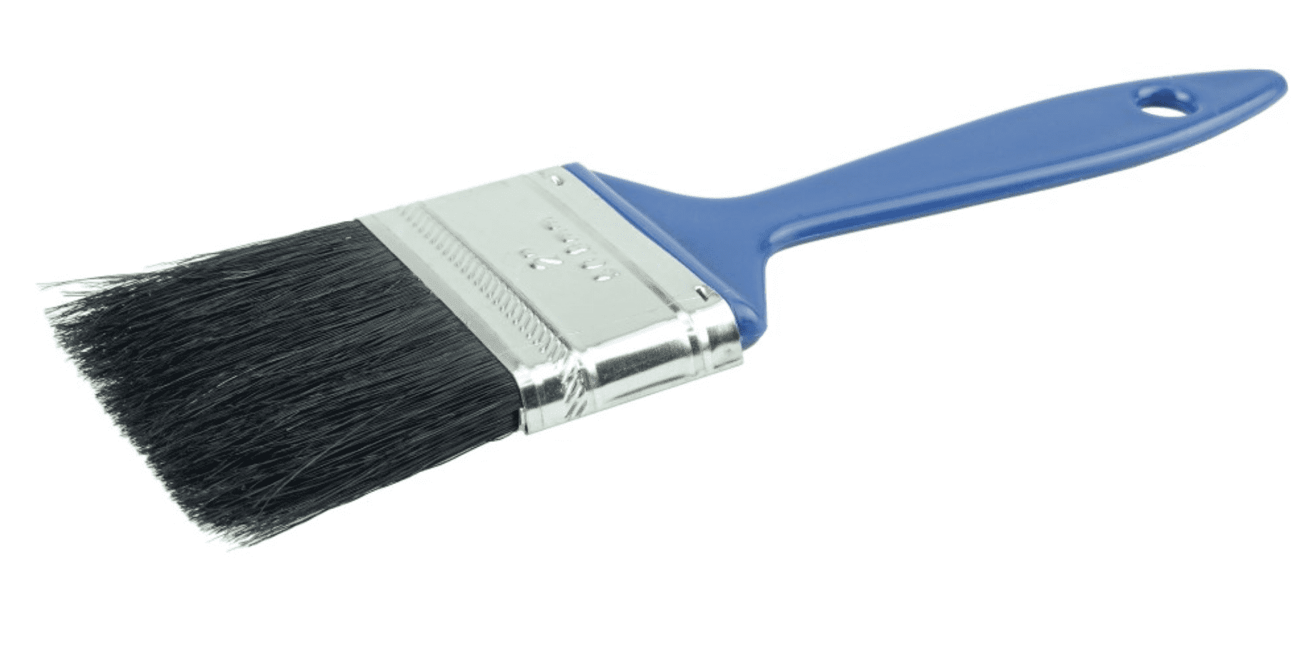 Picture of 2" Vortec Pro Chip & Oil Brush, Black Bristle, 1-5/8" Trim Length, Plastic Handle
