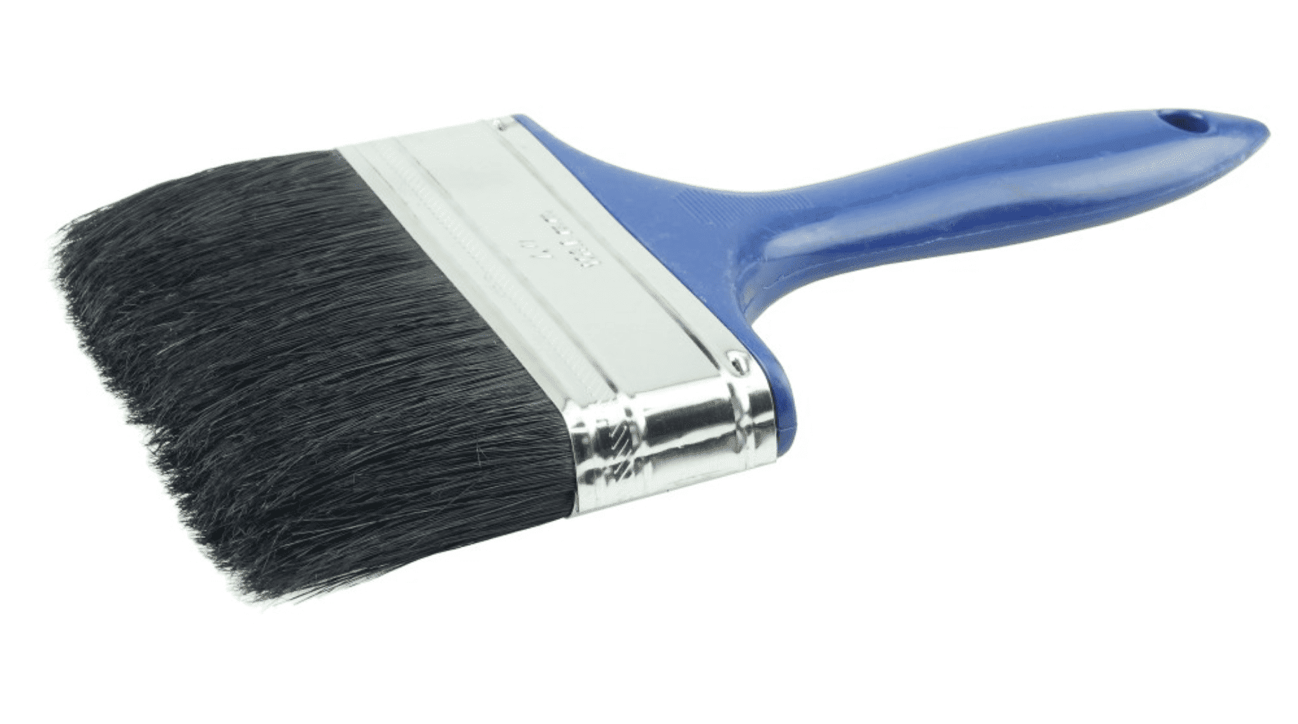 Picture of 4" Vortec Pro Chip & Oil Brush, Black Bristle, 2" Trim Length, Plastic Handle