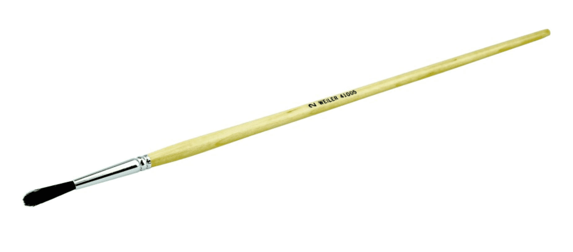 Picture of 5/32" Marking Brush, Black Bristle, 15/16" Trim Length, Long Handle