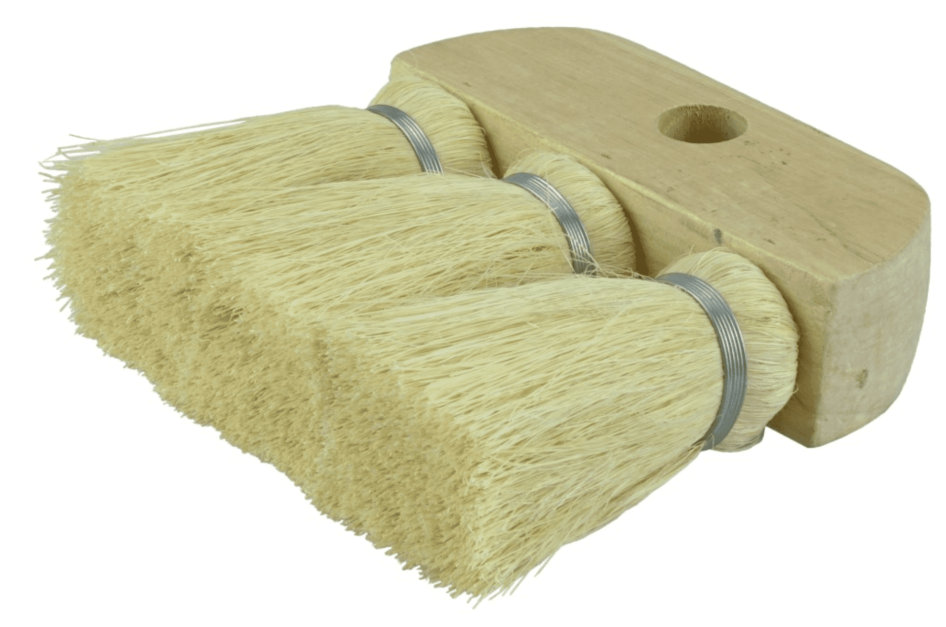 Picture of 6-1/4" 3-Knot Roof Brush, White Tampico Fill