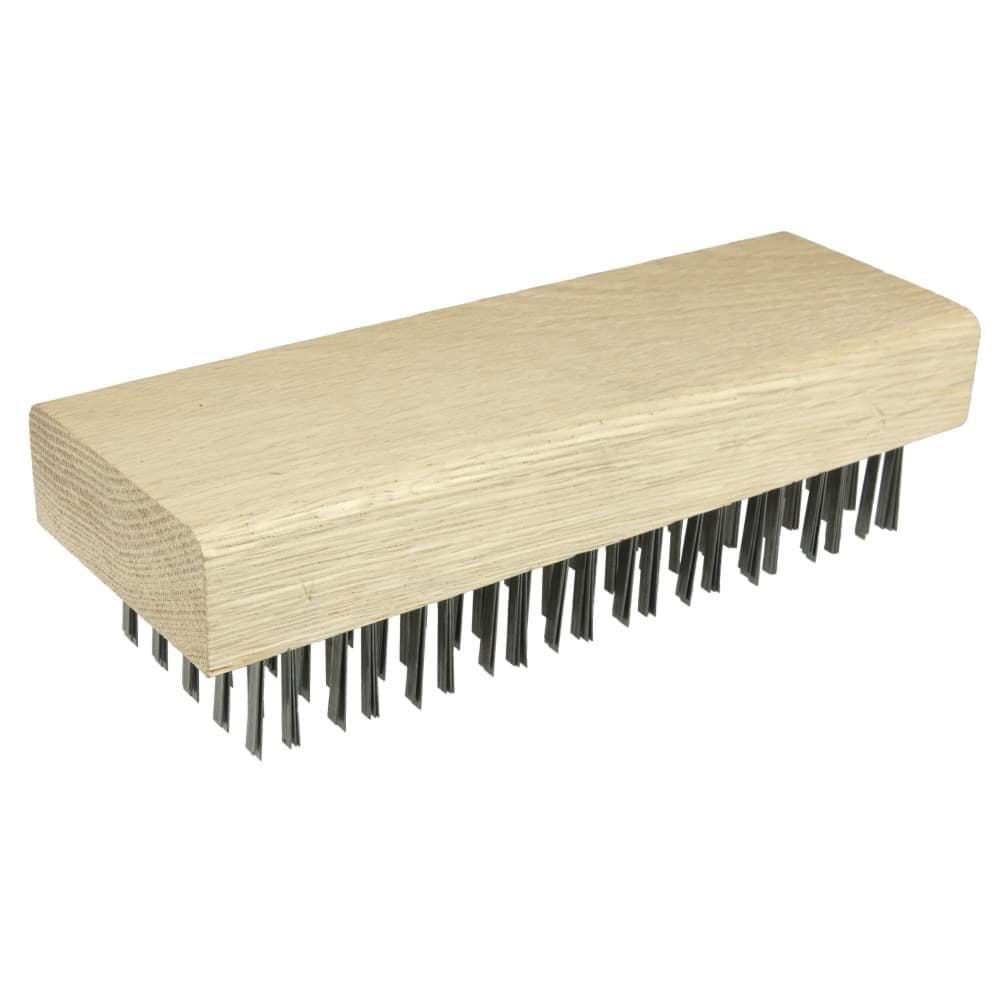 Picture of Butcher Block Brush, Flat Wire Fill, 1-1/4" Trim Length