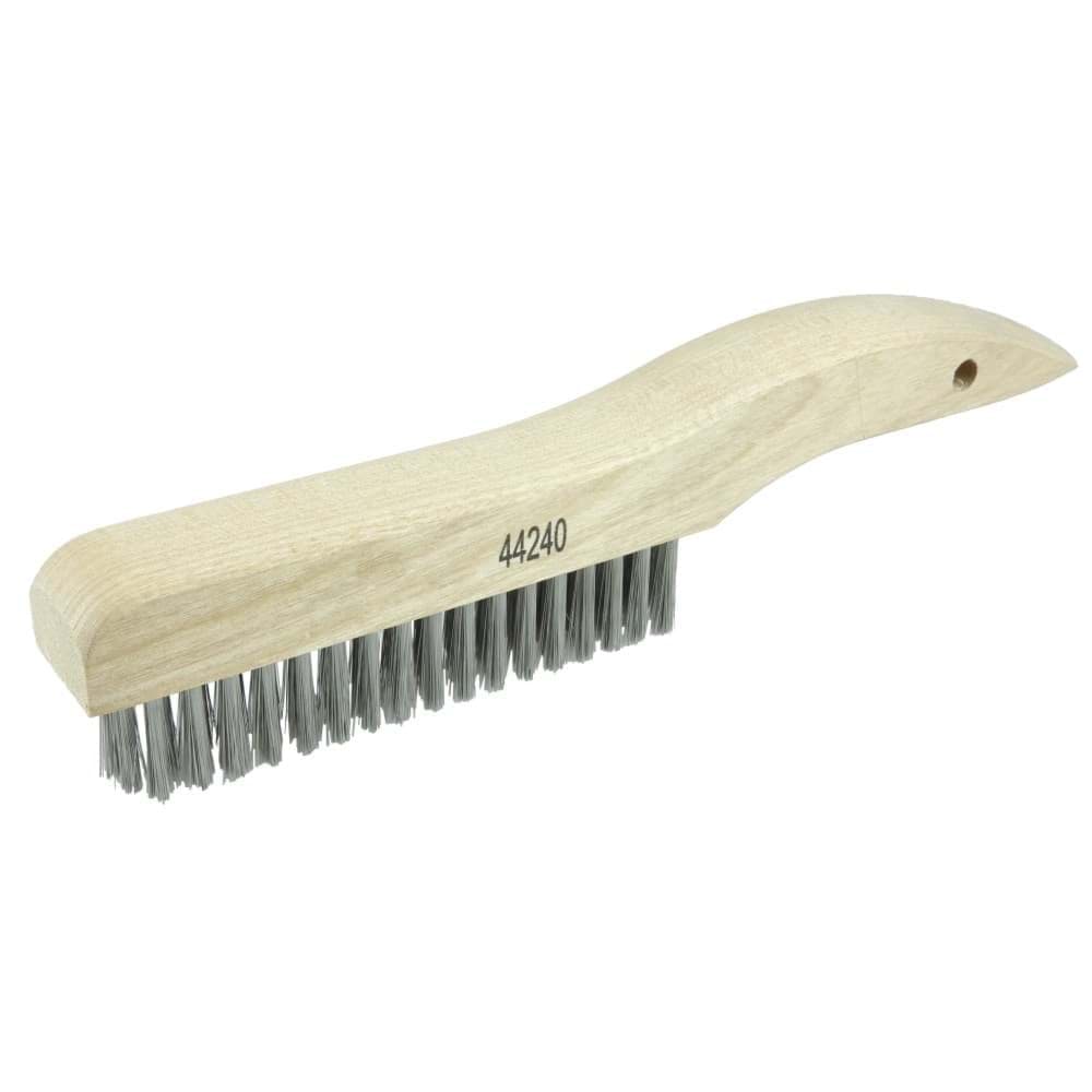 Picture of Plater's Brush, Stainless Fill, 4 X 18 Rows, Shoe Handle