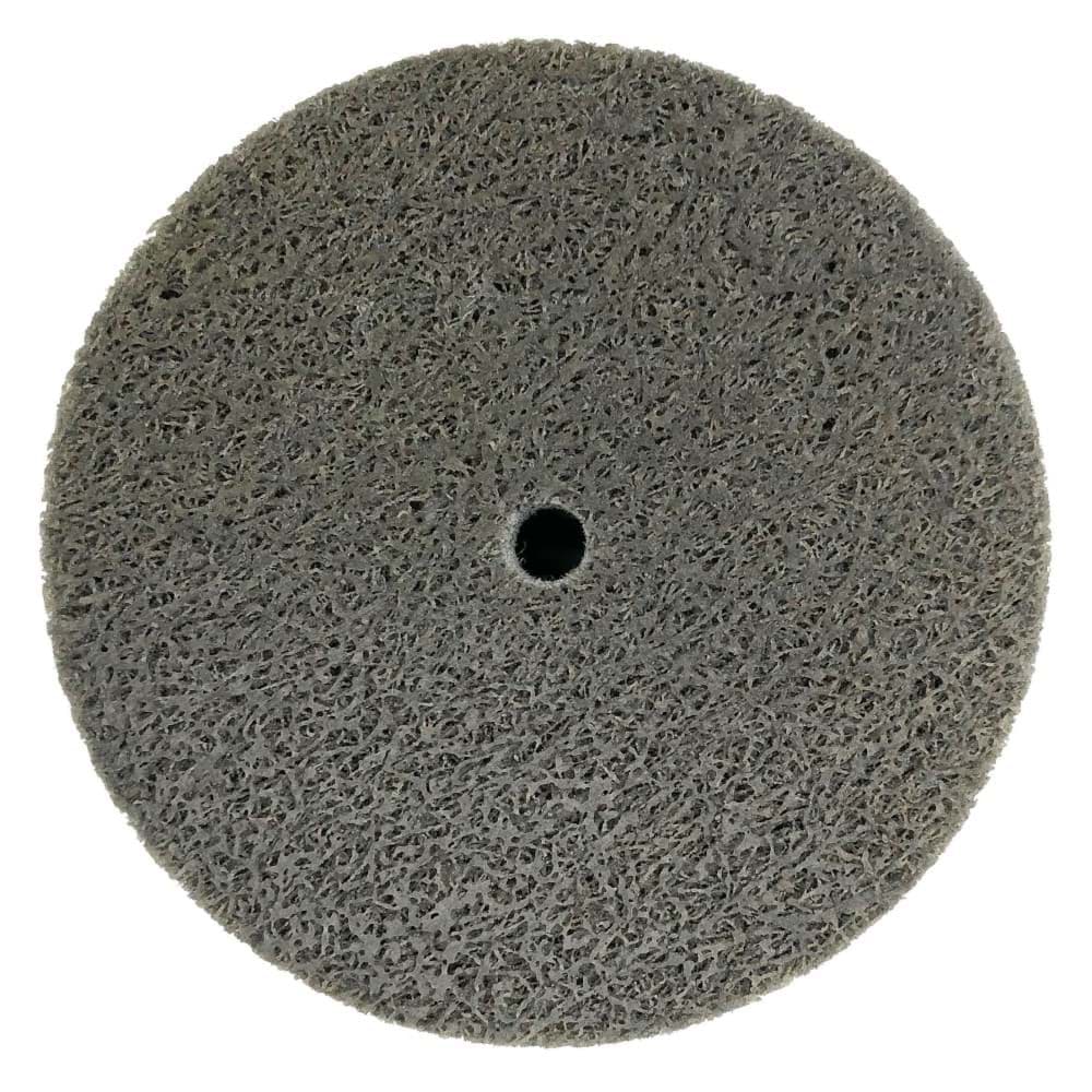 Picture of 3" x 1/4" Non-Woven Unitized Wheel, Series 6, AO - Fine, 1/4" Arbor Hole
