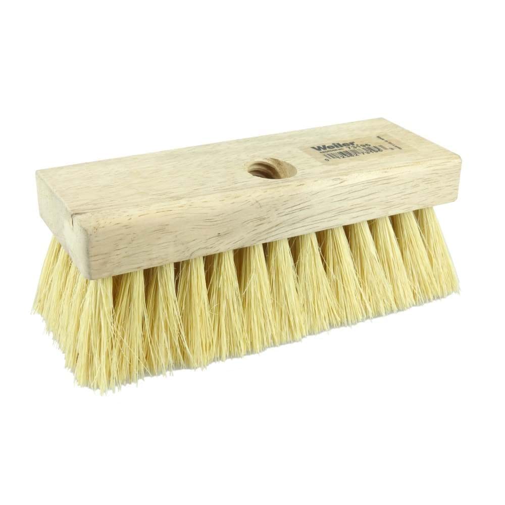 Picture of 7" Roof Brush, One Threaded Handle Hole, White Tampico Fill
