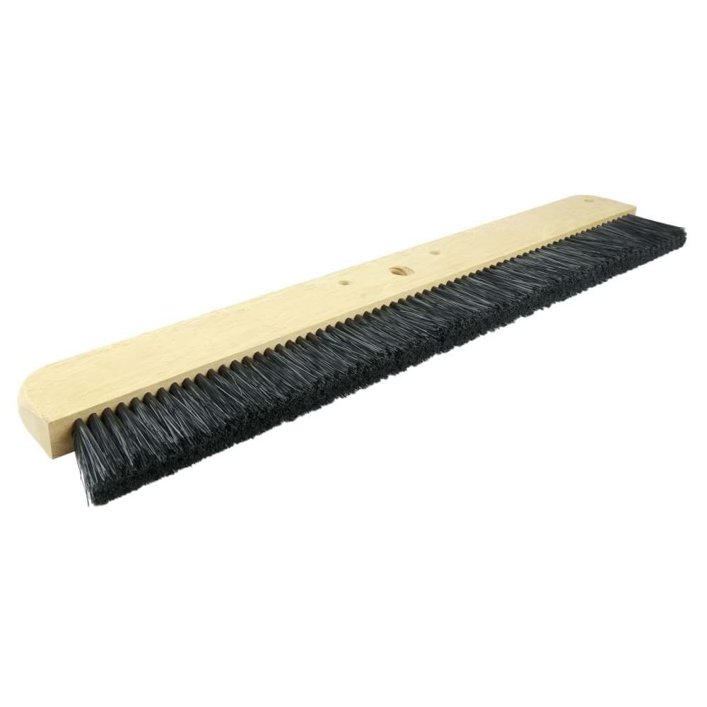 Picture of 24" Cement Finishing Brush, Wood Block, Black Polypropylene Fill, 3-1/4" Trim