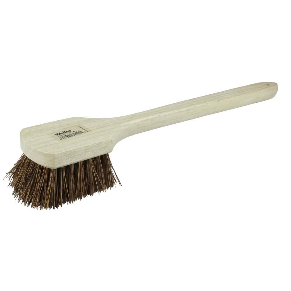 Picture of 20" Utility Scrub Brush, Palmyra Fill, Long Handle, Wood Block