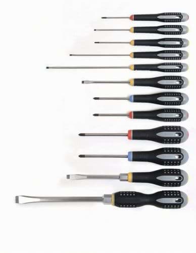 Picture of 12 Piece Ergo Mixed Screwdriver Set