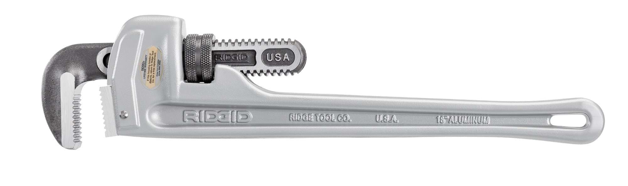 Picture of Pipe Wrench Aluminum Ridgid – 18”