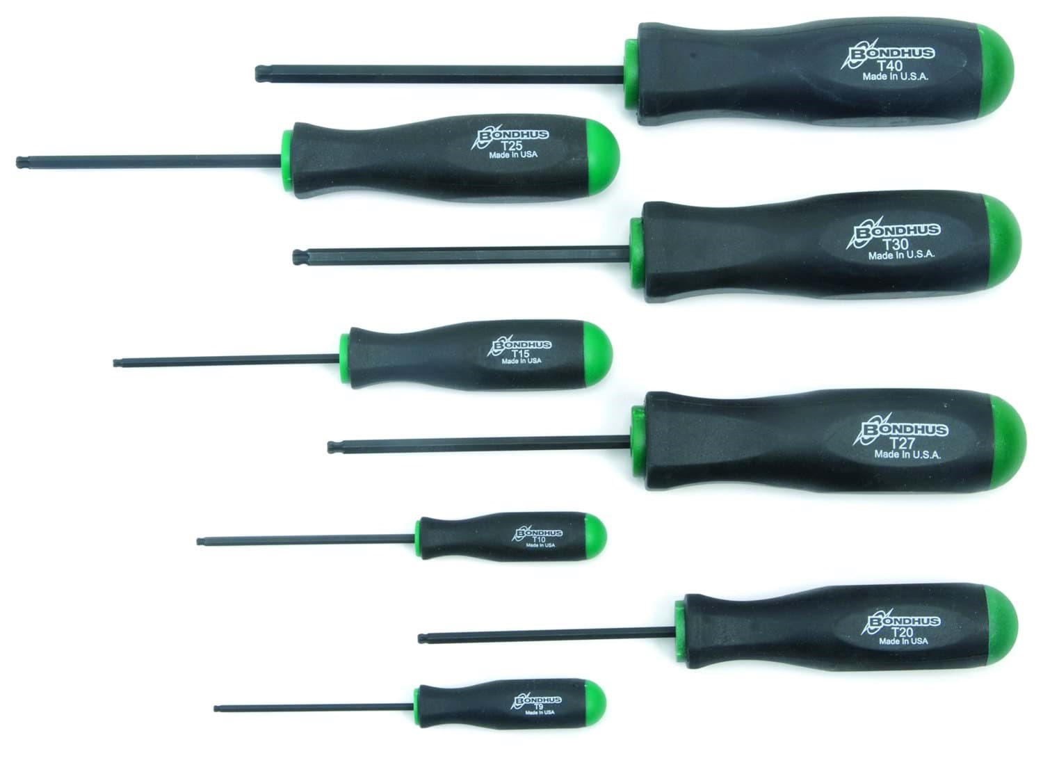 Picture of Set 8 BallStar Tip Screwdrivers T9-T40