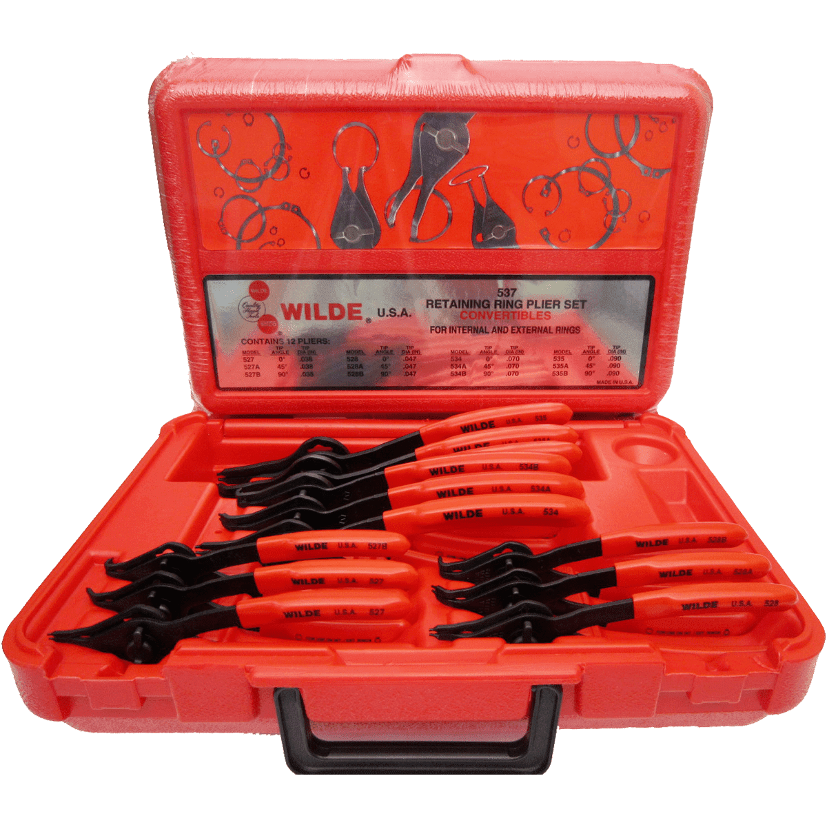 Picture of Retaining Ring Pliers Proto – Set Convertible 
